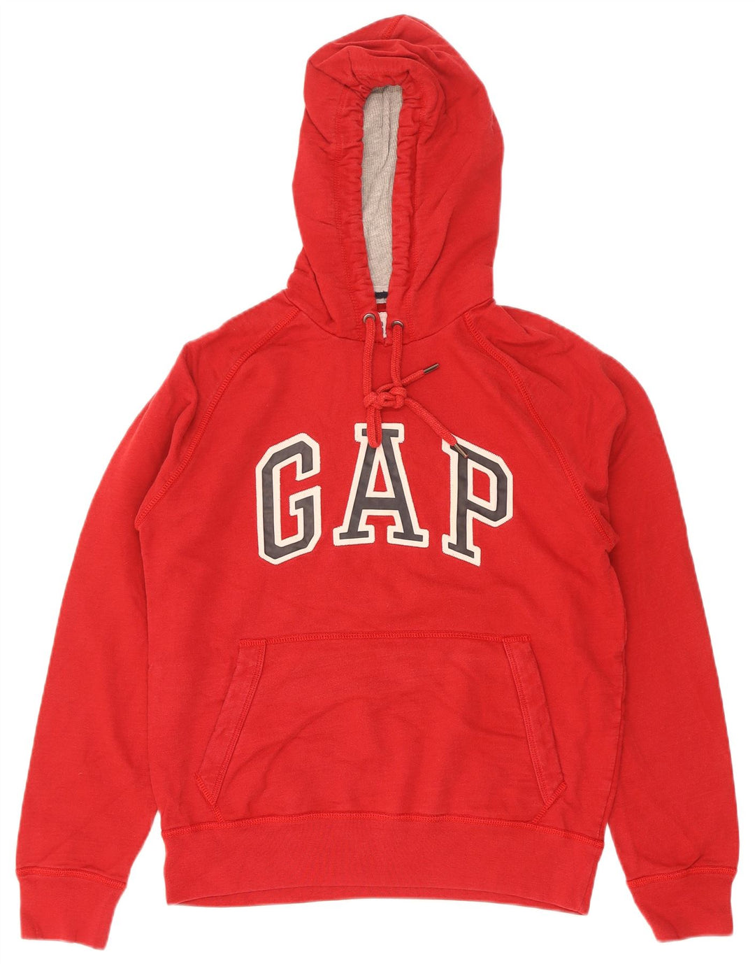Gap Herren-Kapuzenpullover mit Grafik, Größe S, Rot, Baumwolle