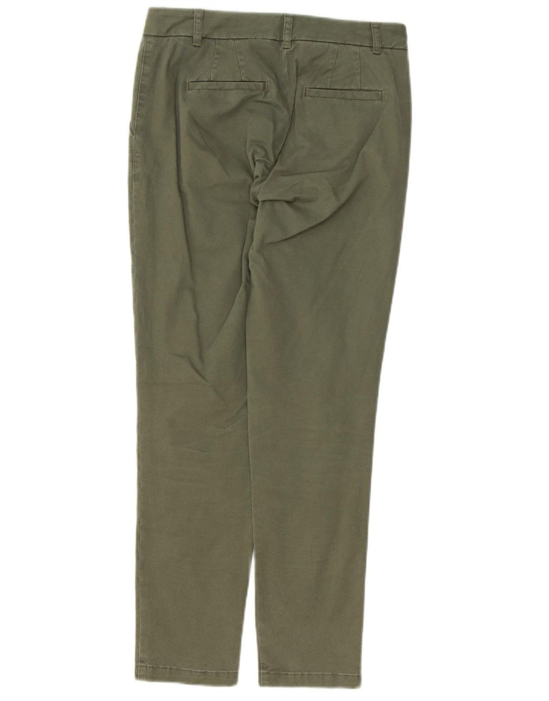 MONSOON Slim Chino-Hose für Damen, UK 8, Größe S, W28, L28, Khaki, Baumwolle