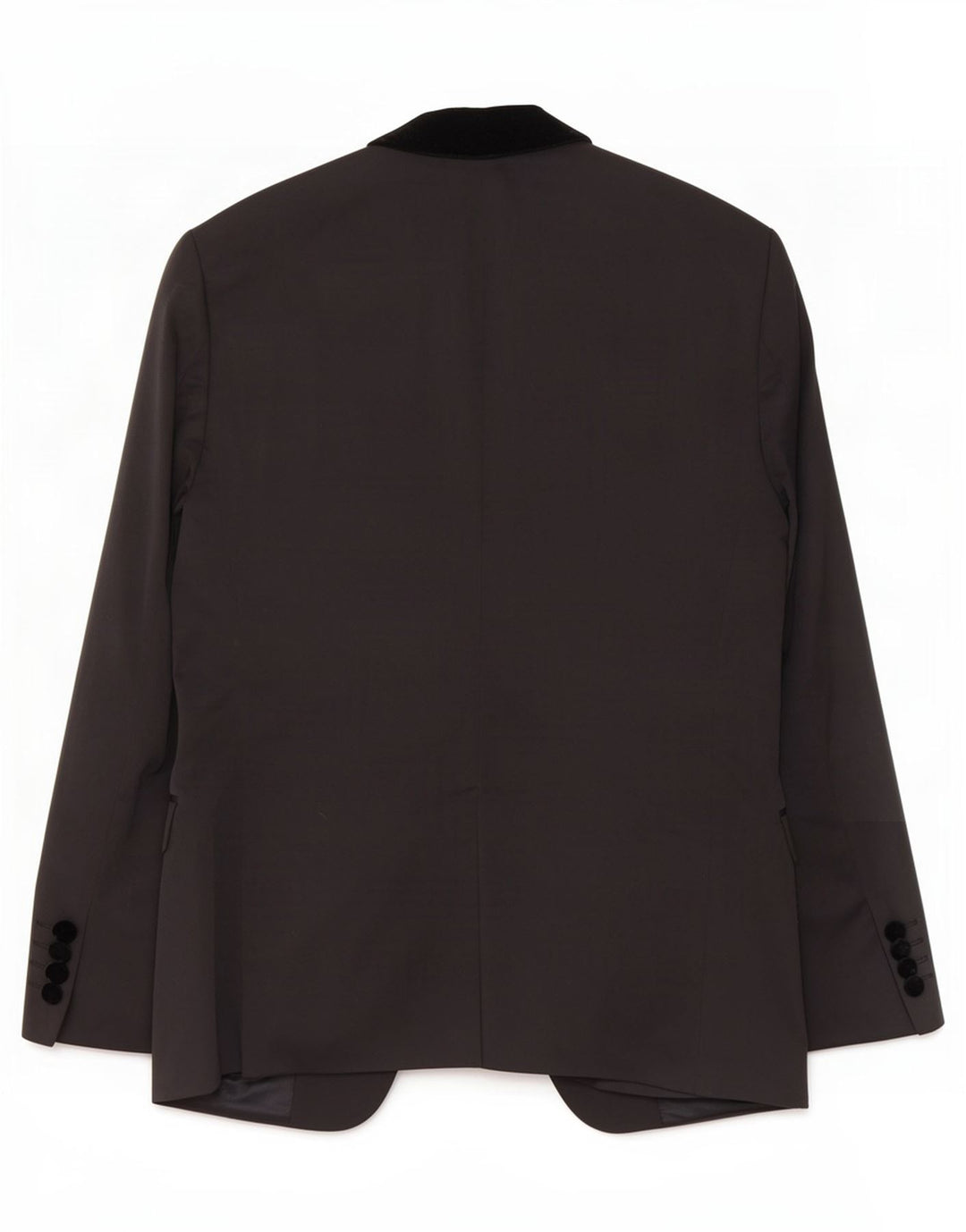 Gioberti Herren-Blazer mit 1 Knopf, EU 46, Größe S, schwarze Viskose