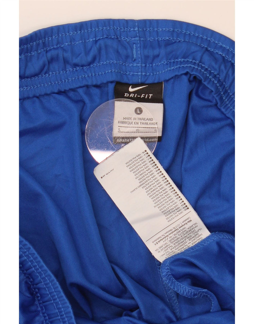 NIKE Herren Dri Fit Sportshorts, Größe L, Blau, Polyester