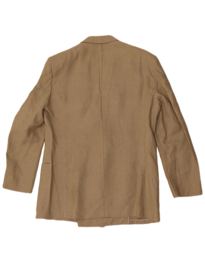 High Sky Herren-Blazer, zweireihig, Gr. 38, Mittelbeige