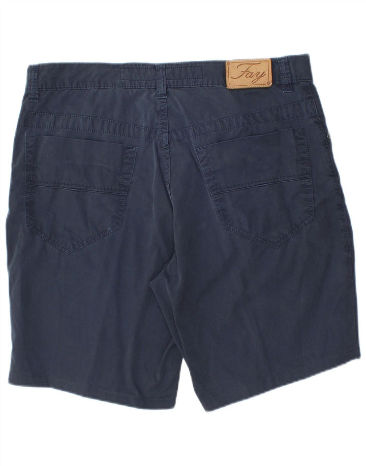 Fay Herren-Freizeitshorts, W36, groß, marineblau, Baumwolle