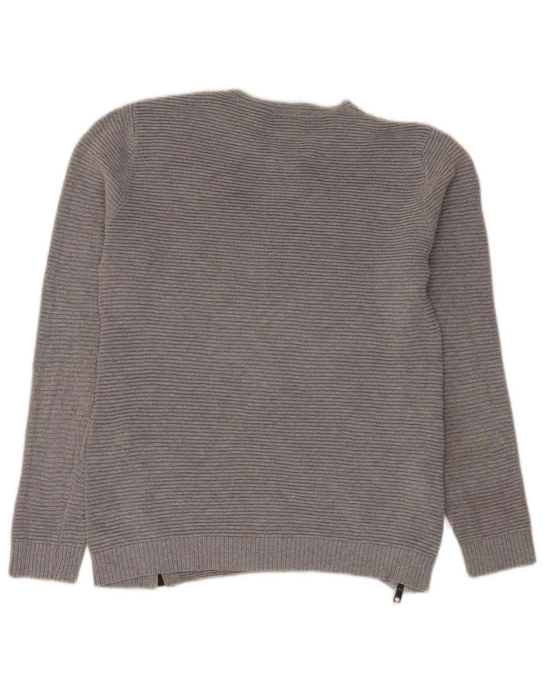 Zara Jungen-Pullover mit Rundhalsausschnitt, 11–12 Jahre, Grau