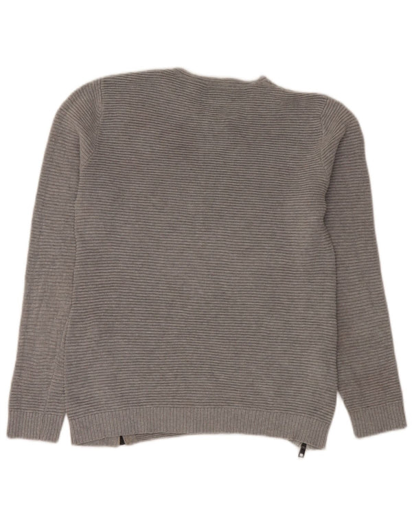 Zara Jungen-Pullover mit Rundhalsausschnitt, 11–12 Jahre, Grau