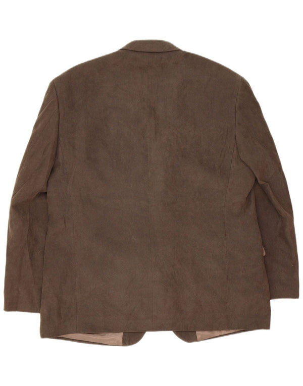 Marks & Spencer Herren-Blazer mit 3 Knöpfen, Gr. 42, Braun, Klassisch
