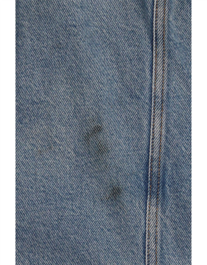Levi's Herren Denim Sherpa Jacke UK 34 XS Blaue Baumwolle