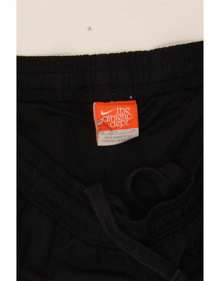 NIKE Womens Tracksuit Trousers UK 10 Small Black Polyester Vintage Nike and Second-Hand Nike from Messina Hembry 