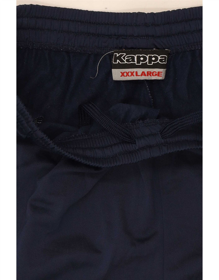 Kappa Herren-Trainingshose 3XL, Marineblau, Polyester