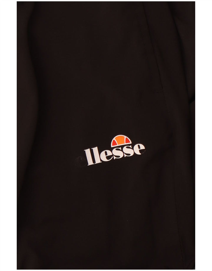 ELLESSE Damen-Trainingshose, Jogginghose, UK 12, mittelschwarz, Baumwolle