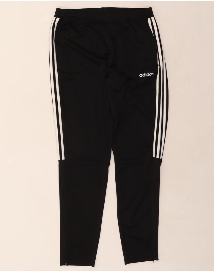 Adidas Herren Climalite Trainingshose, groß, aus schwarzem Polyester