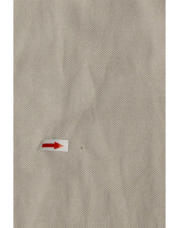 Woolrich Herren-Poloshirt, groß, beige Baumwolle