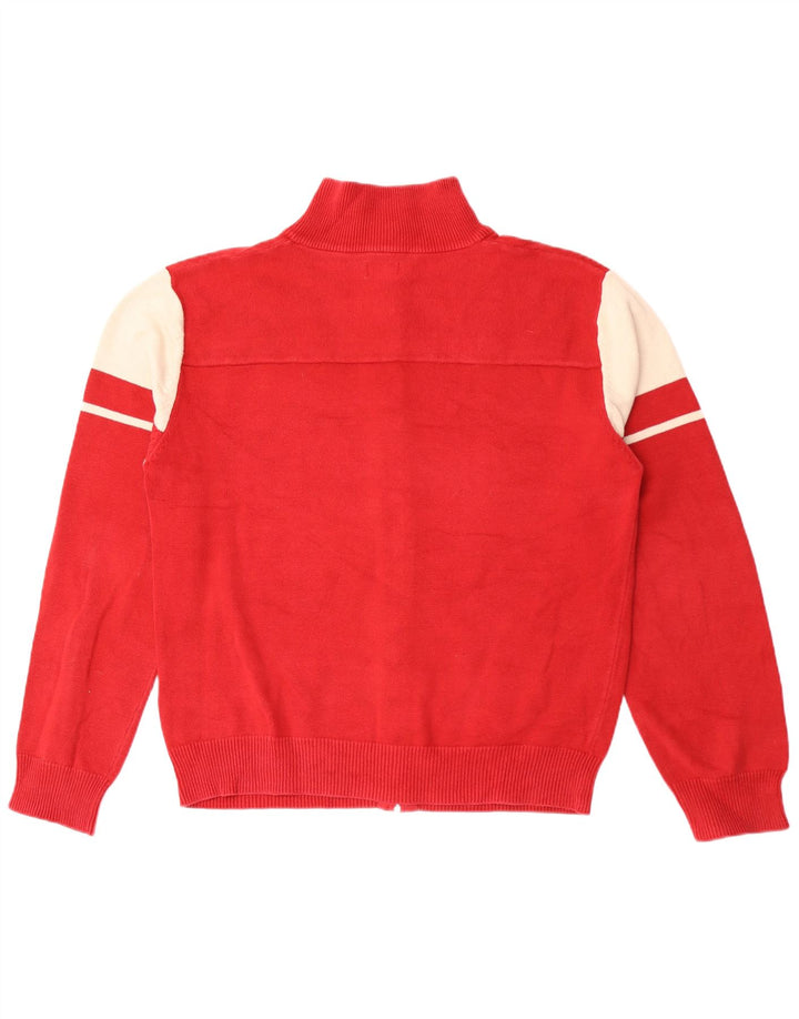 Levi's Herren-Cardigan-Pullover XL Roter Farbblock