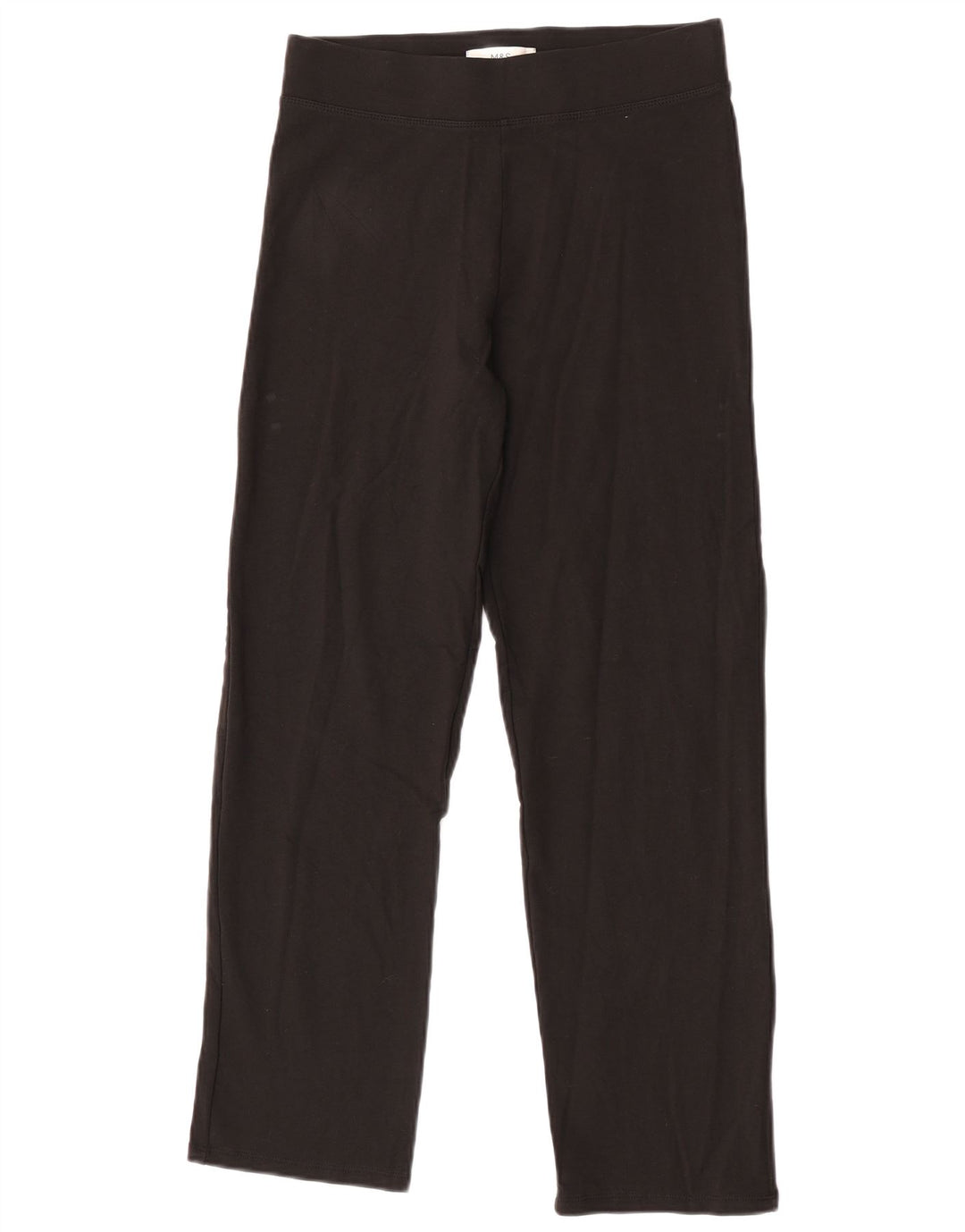 Marks & Spencer Damen-Trainingshose, UK-Größe 10, Größe S, Schwarz, Baumwolle