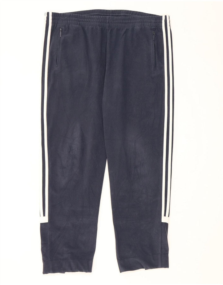 Adidas Herren-Trainingshose XL, Marineblau, Polyester