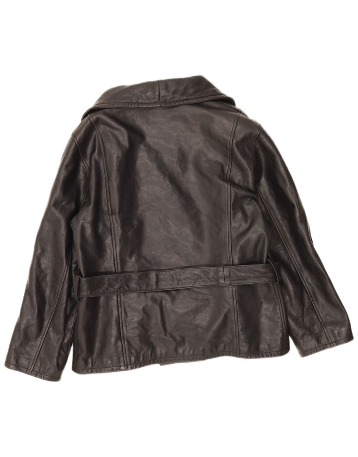 Giamax Damen Lederjacke EU 44 XL Schwarz