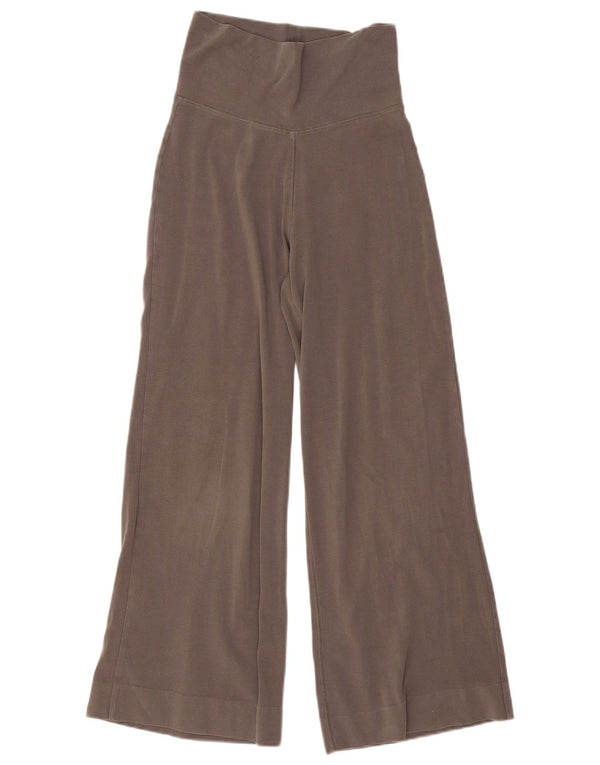 The White Company Damen-Trainingshose mit weitem Bein, UK 6 XS, graue Baumwolle
