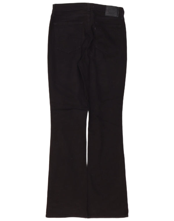 LEVI'S Damen 725 Bootcut-Jeans mit hohem Bund, W30 L32, schwarze Baumwolle