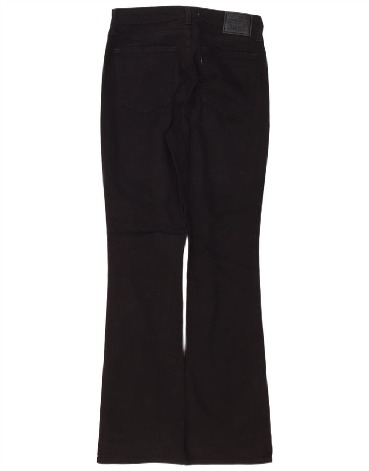 LEVI'S Damen 725 Bootcut-Jeans mit hohem Bund, W30 L32, schwarze Baumwolle