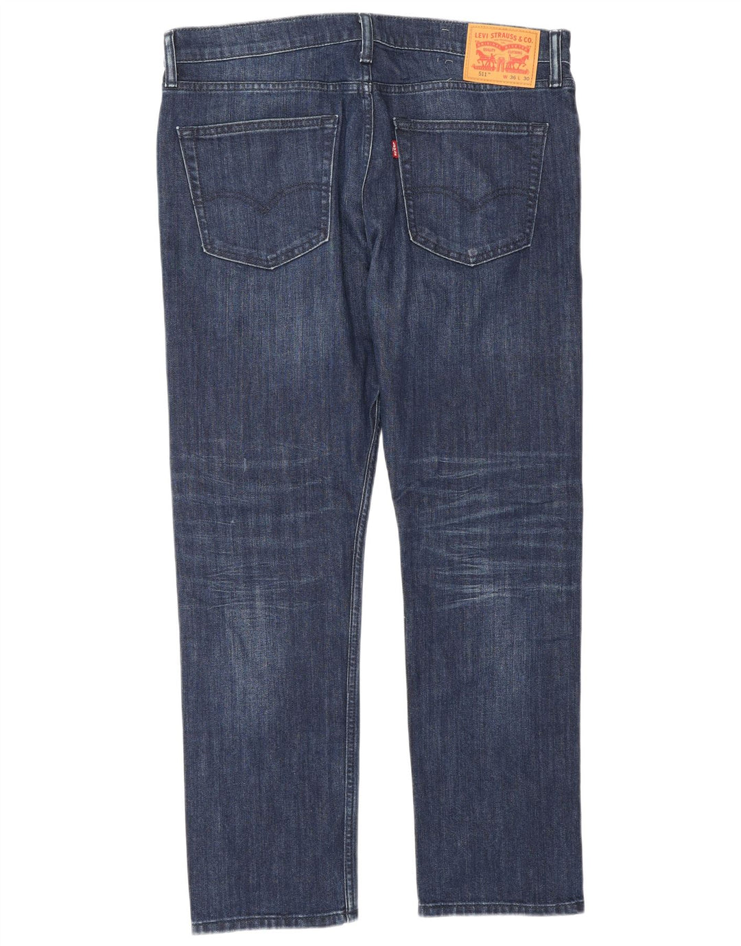 Levi's Herren 511 Slim Jeans W36 L30 Blaue Baumwolle