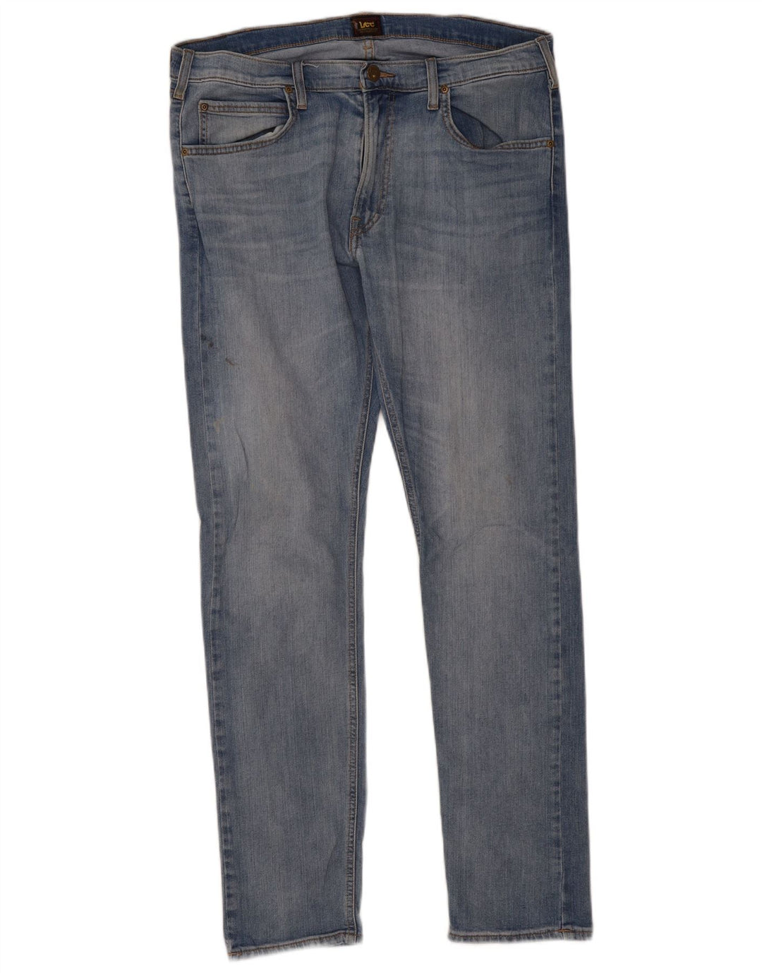 Lee Herren Luke Slim Jeans W36 L32 Blaue Baumwolle