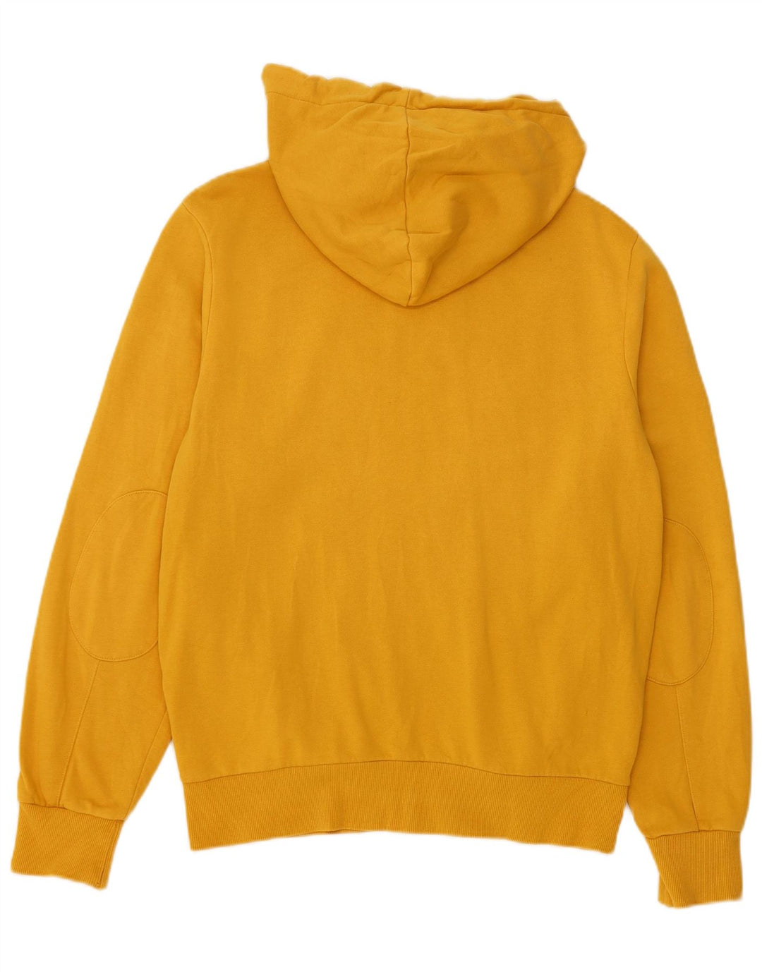 Sun68 Herren-Kapuzenpullover mit Reißverschluss, mittelgelbe Baumwolle