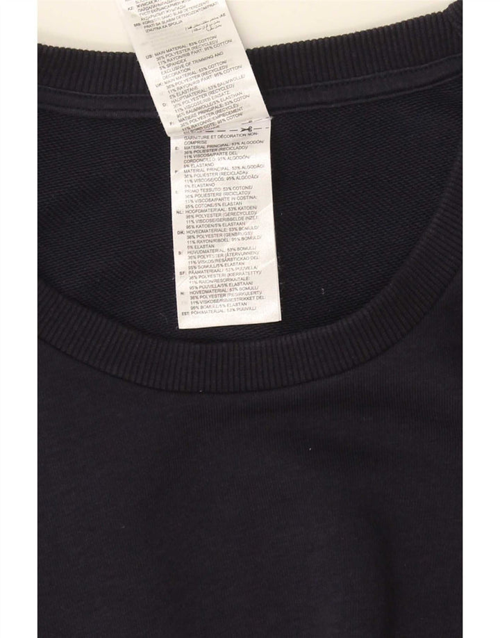 Adidas Herren Sweatshirt Pullover 2XL Marineblau Baumwolle