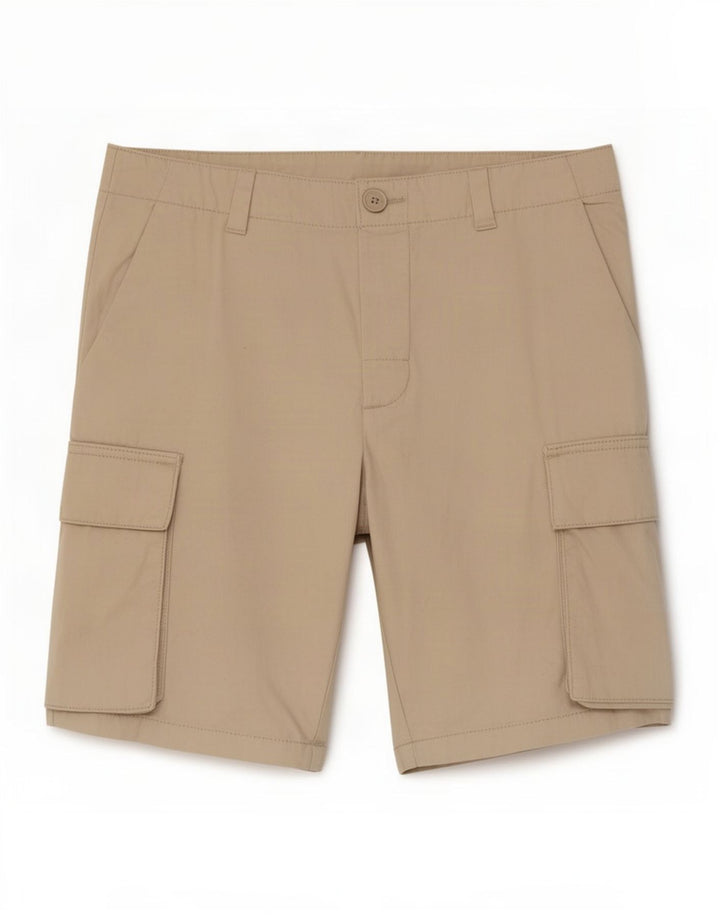 French Connection Herren-Cargoshorts, Größe S, Größe W29, Beige, Baumwolle
