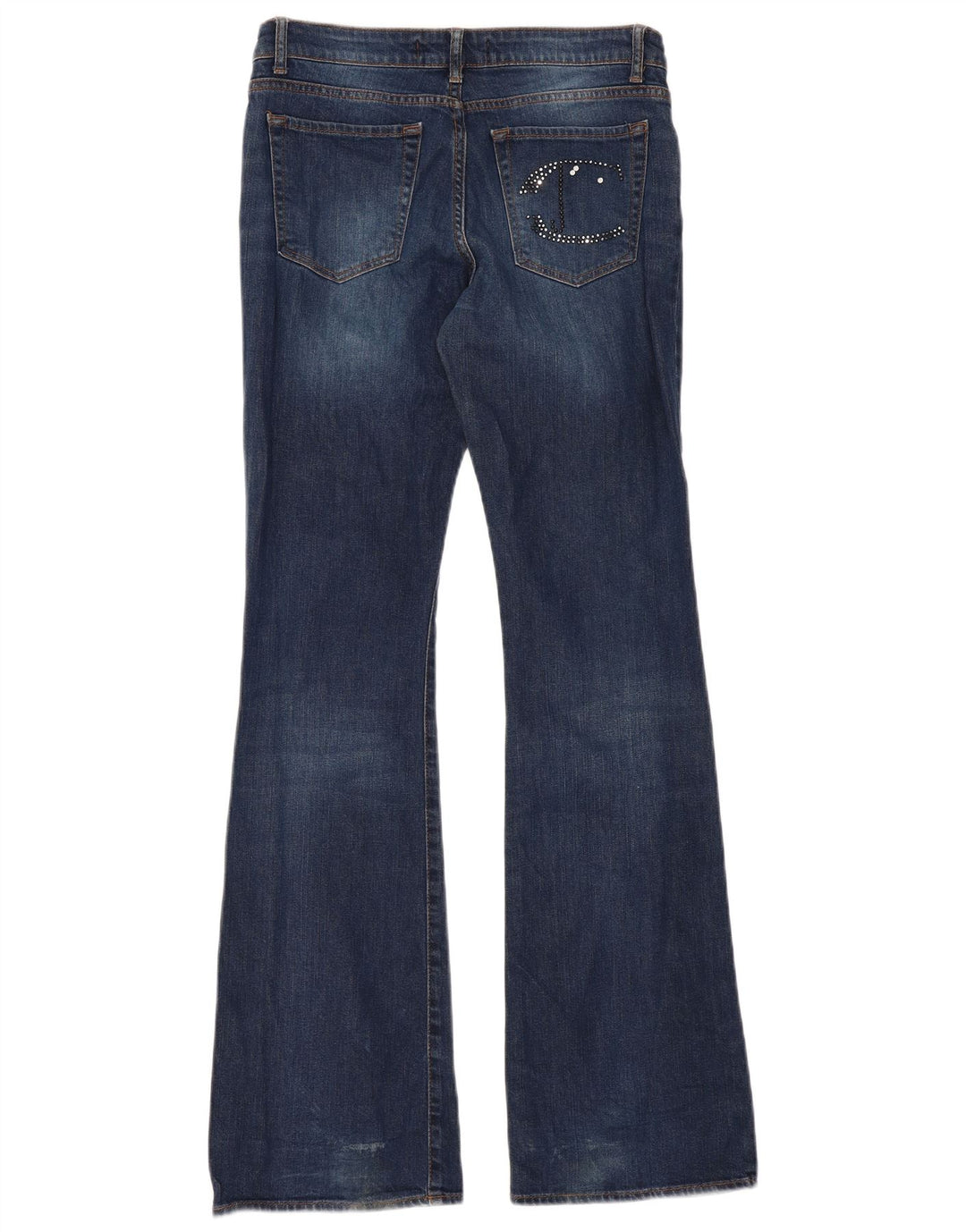 JUST CAVALLI Damen Bootcut-Jeans W30 L34 Blau