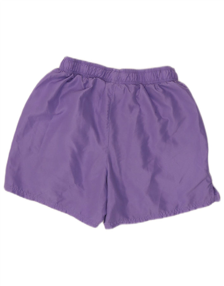 Nike Damen Sportshorts UK 14 Medium Lila Polyester