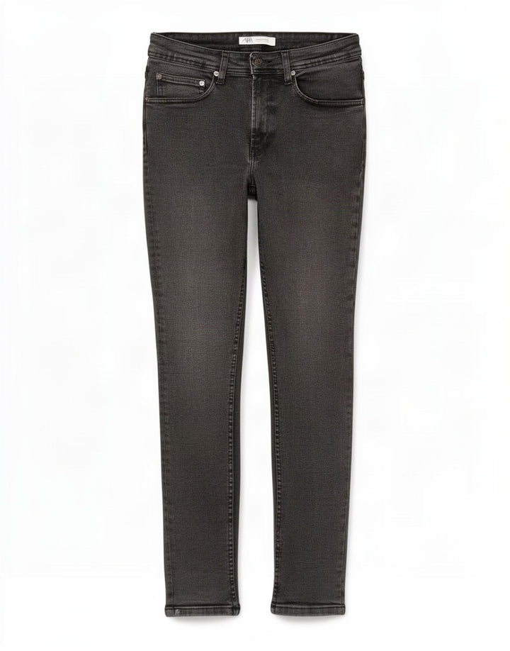 Zara Herren Slim Jeans EU 38 Small W30 L30 Grau