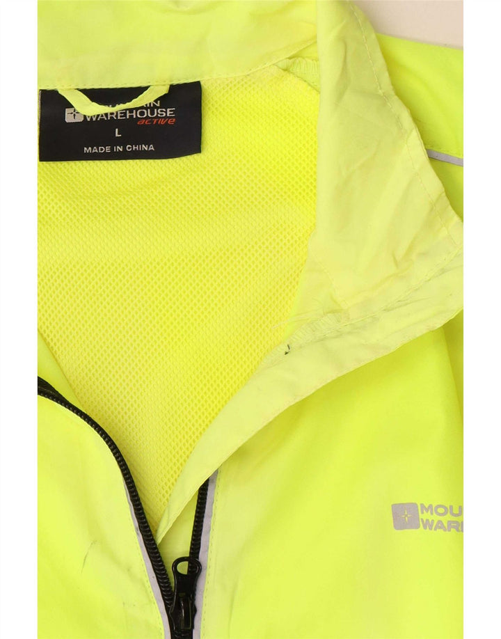 Mountain Warehouse Herren-Trainingsanzugoberteil, UK-Größe 40, Größe L, grün, Polyester
