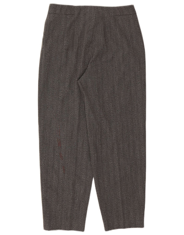 Whistles Damen-Freizeithose mit hoher Taille, UK 10, Größe S, W27, L26, Grau