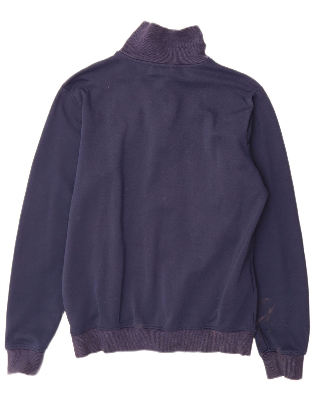 Adidas Herren-Trainingsanzug-Top-Jacke aus mittelmarineblauem Polyester