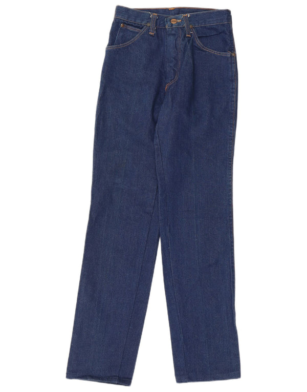 Wrangler Damen Straight Jeans W26 L28 Blaue Baumwolle