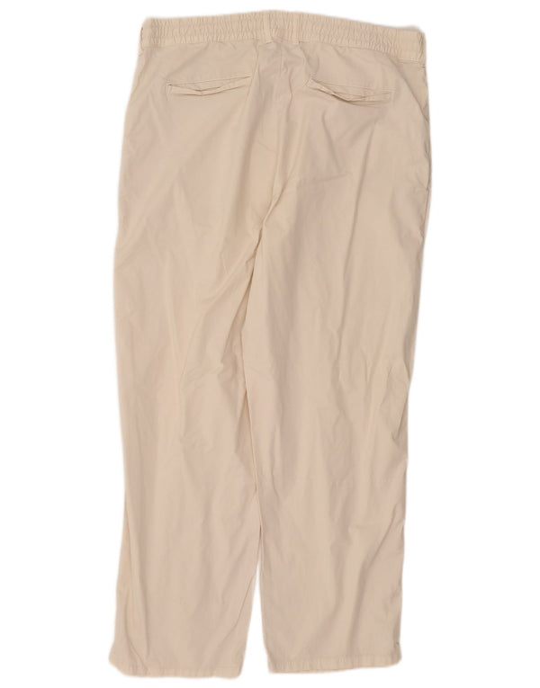 Gerade Chino-Hose für Herren von Zara, XL, W34, L29, weiße Baumwolle