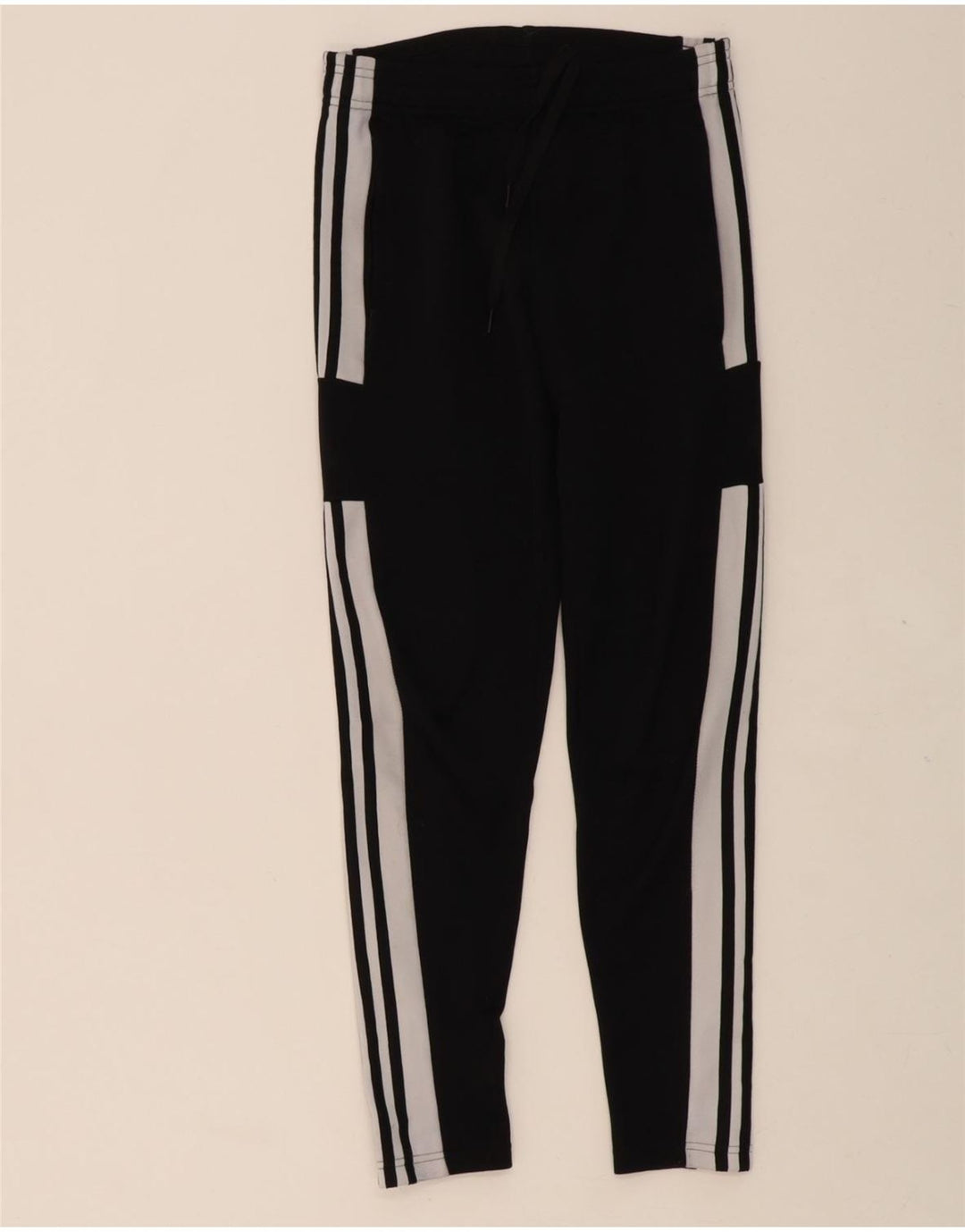 ADIDAS Mens Tracksuit Trousers Small  Black Colourblock Polyester Vintage Adidas and Second-Hand Adidas from Messina Hembry 