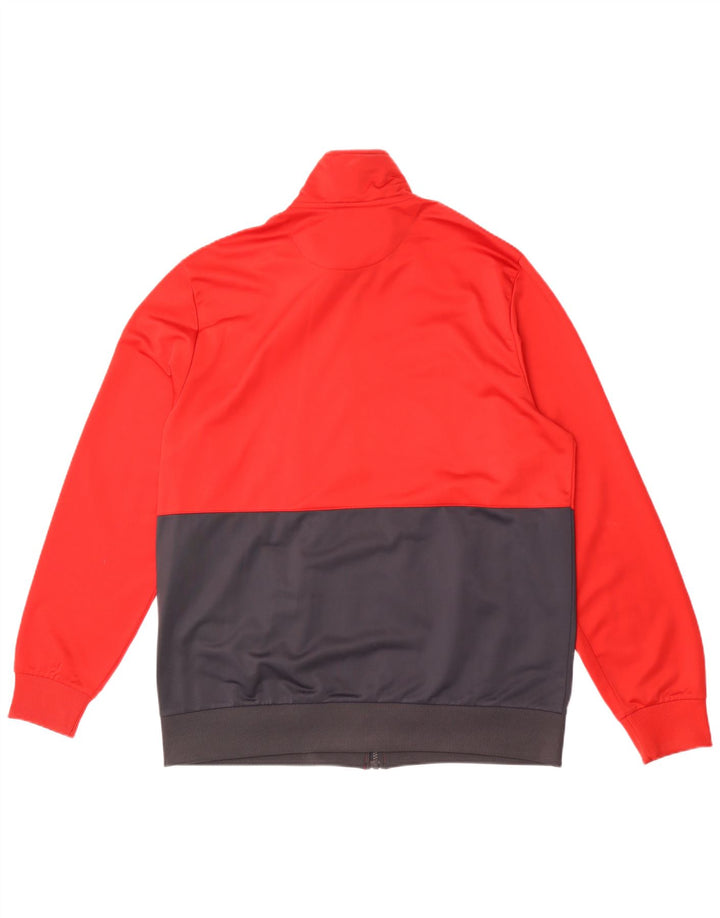 Lotto Herren-Trainingsanzugoberteil, Jacke, 2XL, Rot, Farbblock