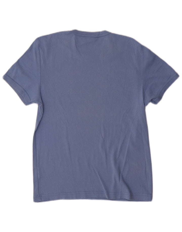 Lee Damen T-Shirt-Oberteil, groß, aus blauer Baumwolle