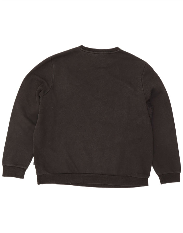 Puma Herren Sweatshirt Pullover XL Schwarz Baumwolle