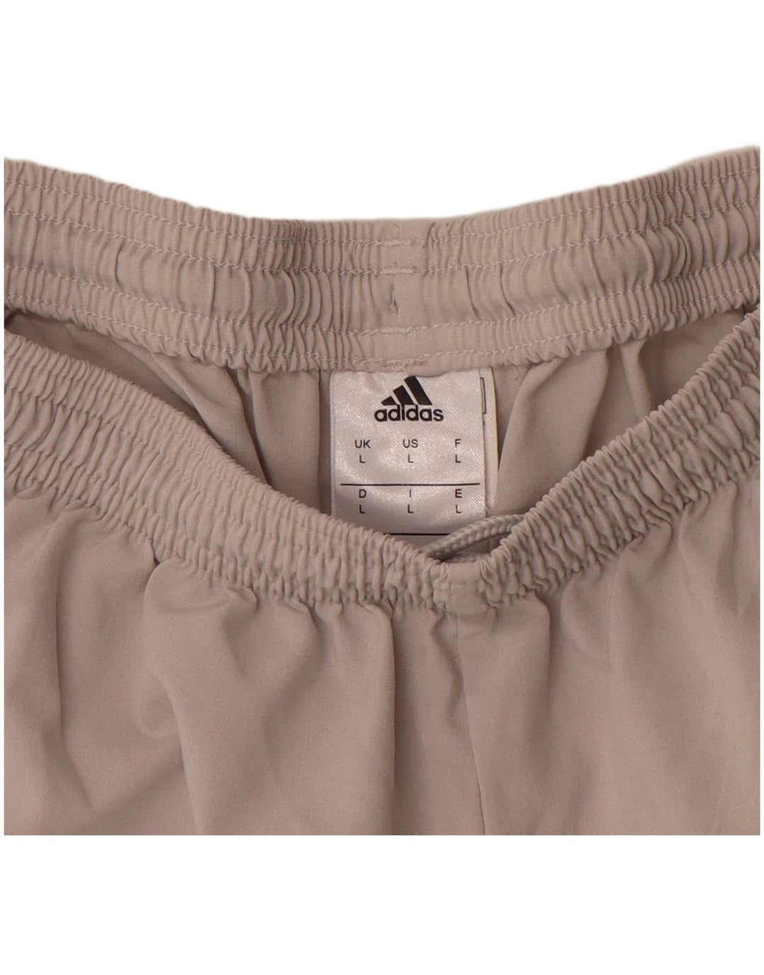 ADIDAS Herren-Sportshorts mit irischer Fußballgrafik, großes graues Polyester