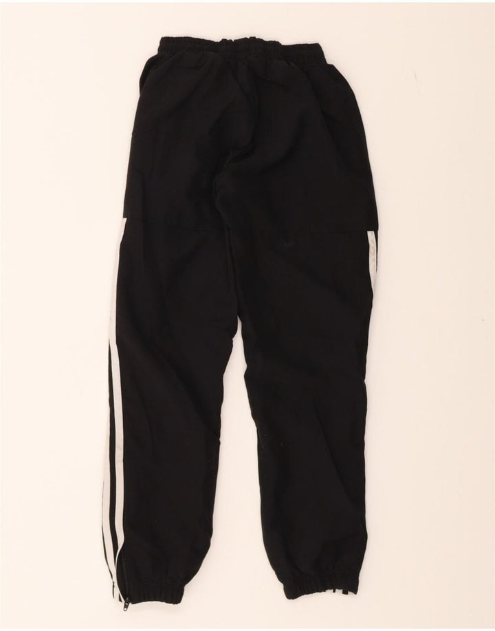 ADIDAS Boys Tracksuit Trousers Joggers 9-10 Years Black Polyester Vintage Adidas and Second-Hand Adidas from Messina Hembry 