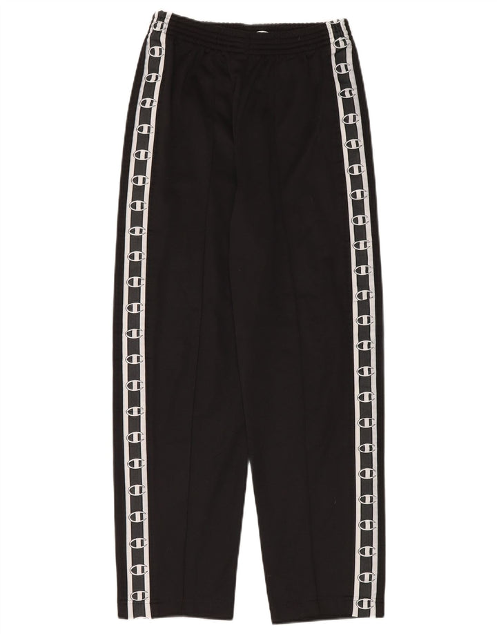 Champion Herren-Trainingshose mit Grafik, Größe S, Schwarz, Polyester