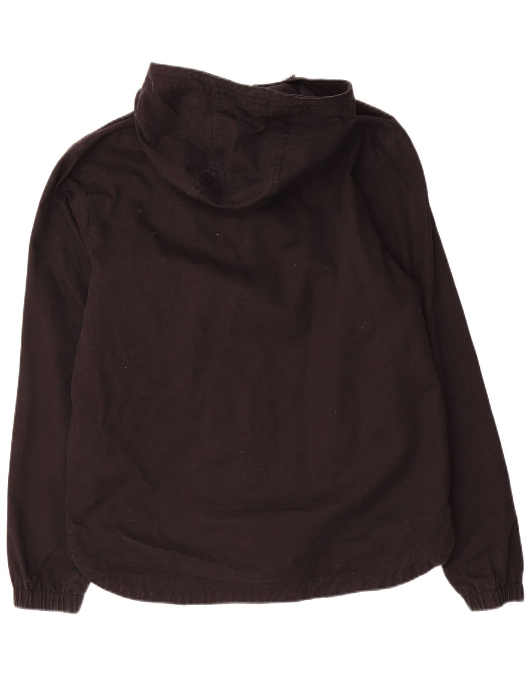 Lyle & Scott Herren-Bomberjacke mit Kapuze, UK 38, mittelschwarz, Baumwolle