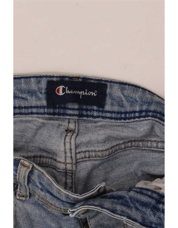 Champion Herren Distressed Skinny Jeans W30 L30 Blau