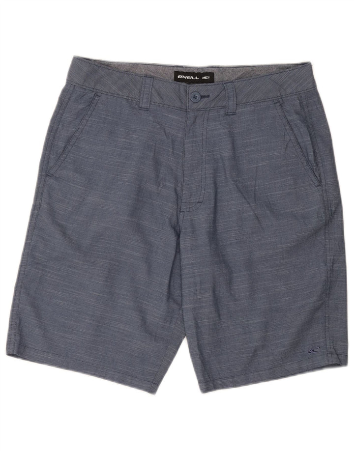 O'Neill Herren-Chinoshorts W32 Mittelblau meliertes Polyester