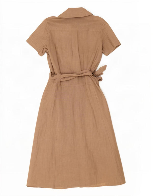 Fenn Wright Manson Damen Wickelkleid UK 10 Small Brown