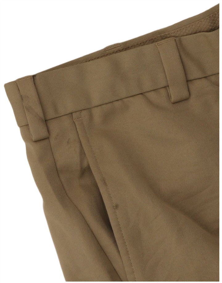 Izod Herren-Golf-Geradeanzughose W36 L32 Beige Polyester