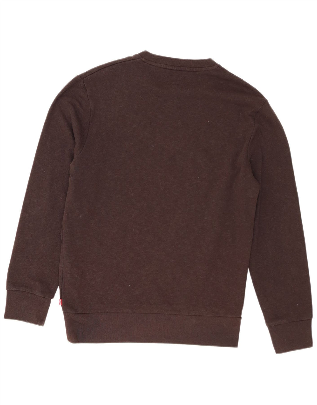Levi's Herren-Sweatshirt mit Grafik, Größe S, braune Baumwolle