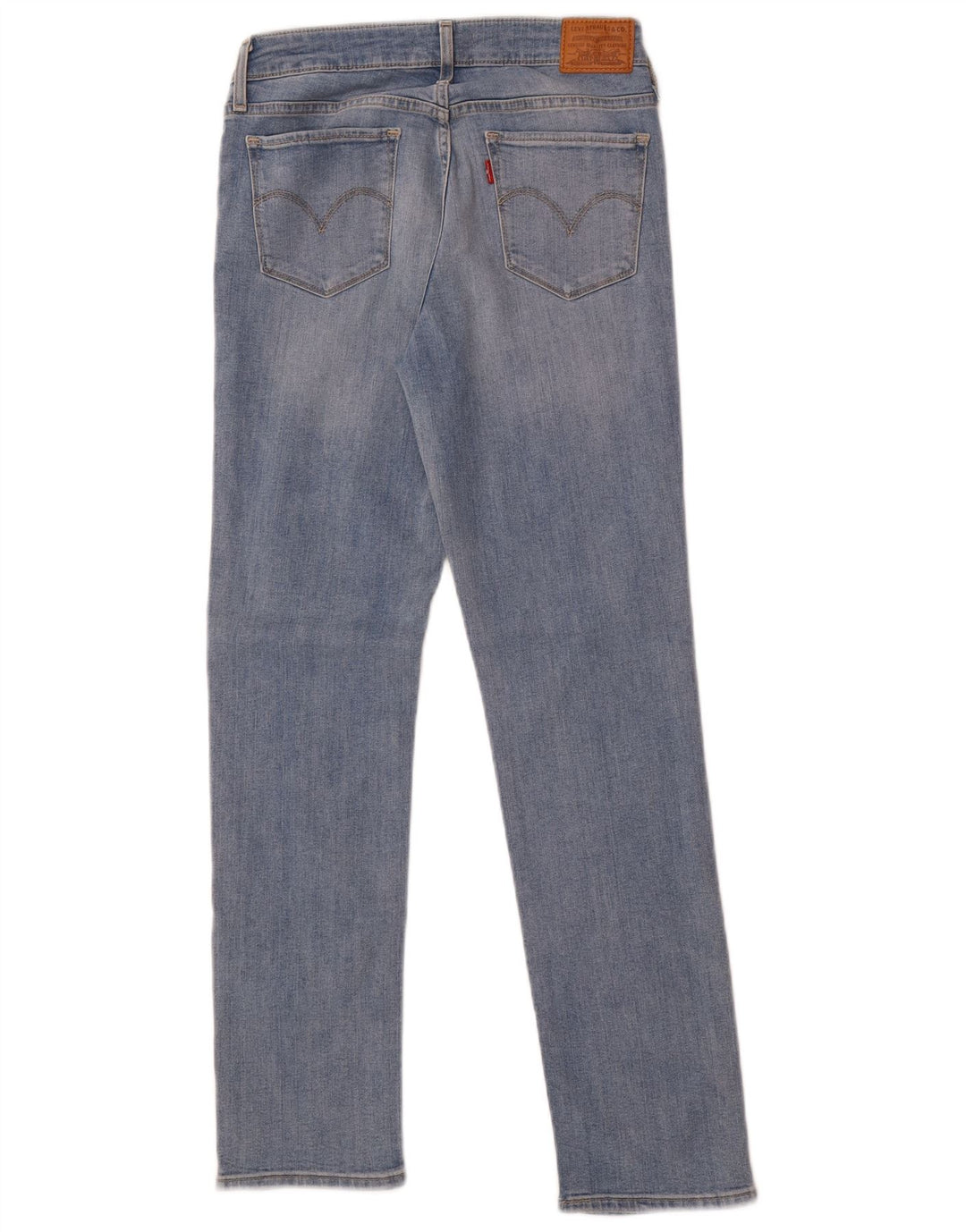LEVI'S Womens 712 Slim Jeans W28 L30 Blue Cotton