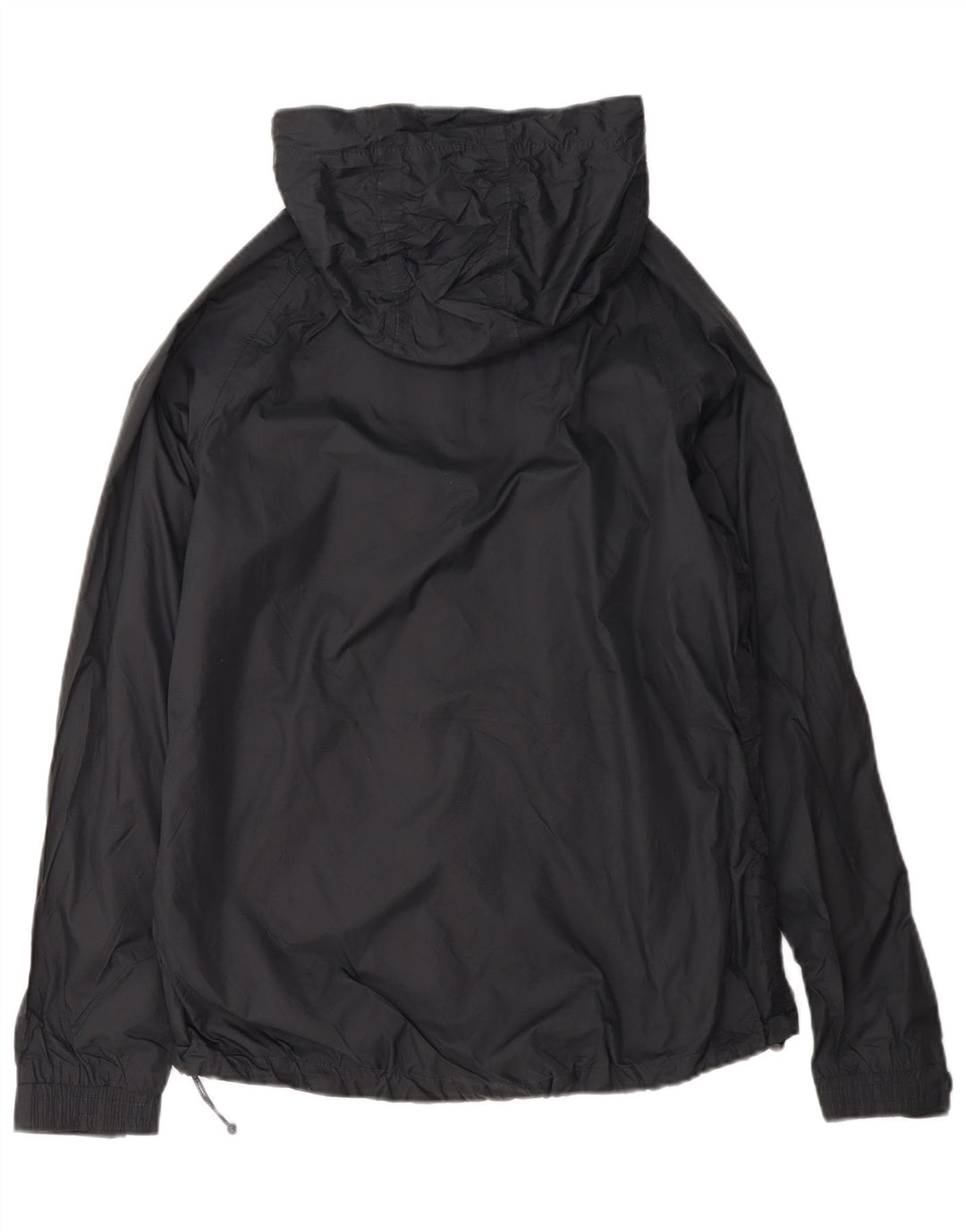 Mountain Warehouse Damen-Regenjacke mit Kapuze, UK 12, Mittelschwarzes Nylon